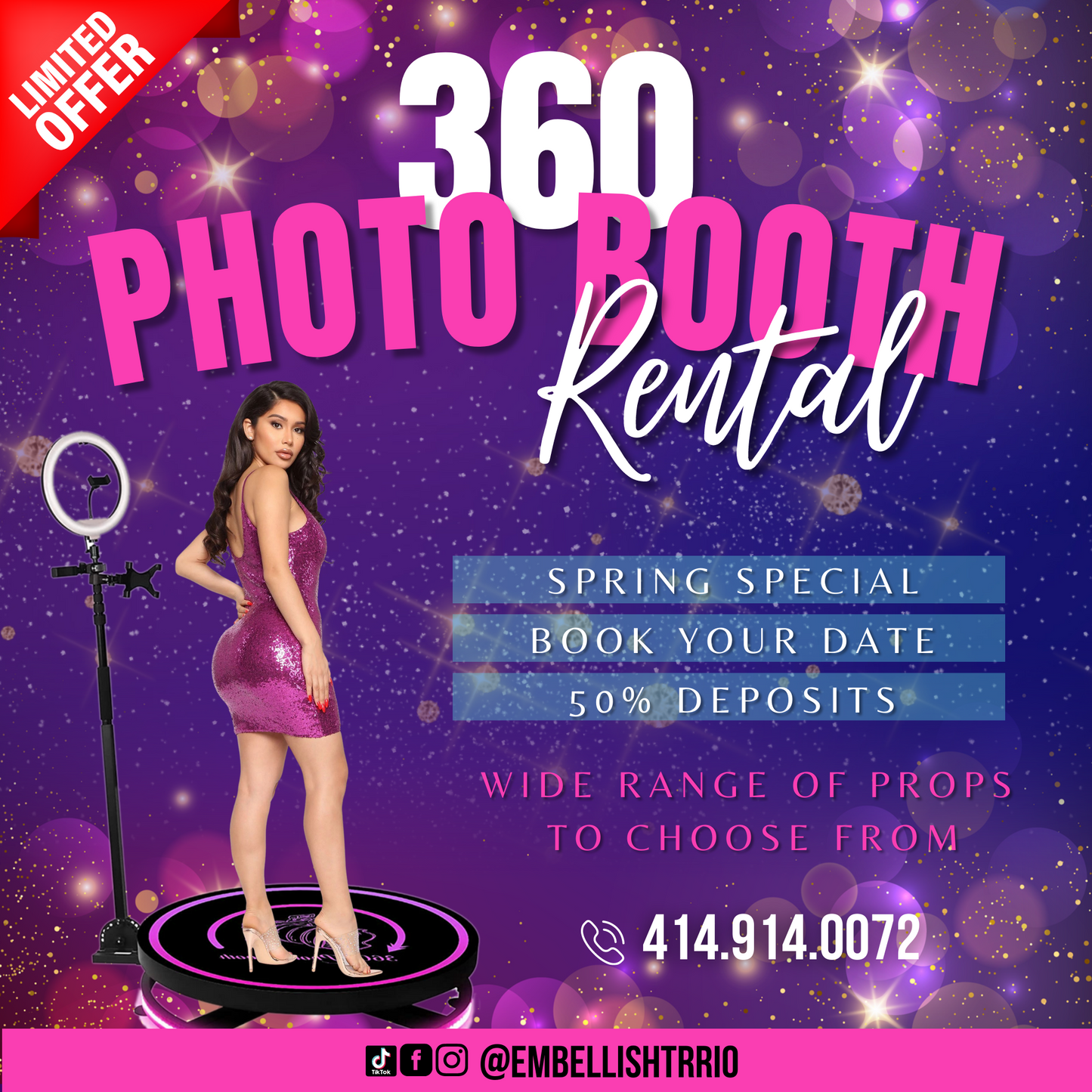 360 Photo Spin Rental